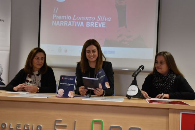 Presentada la II edición del Premio Nacional de Narrativa Breve 'Lorenzo Silva' organizado por el Colegio El Ope de Archena