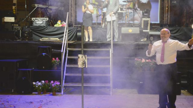 El empresario López Galindo deleitó con su pregón inaugural de las Fiestas de La Algaida