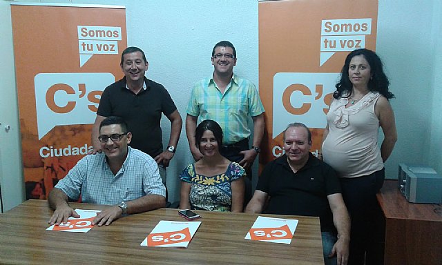 Constituida en Archena la agrupación local de Ciudadanos (C’s)