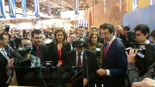 Más de un millar de personas ya se han recreado en el stand que Archena tiene instalado en la Feria FITUR de Madrid