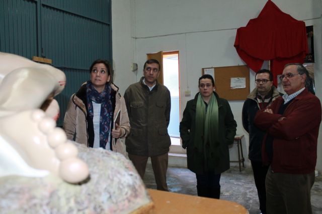 El paso de La Piedad de la Cofradía del Cristo del Perdón procesionará este año recién restaurado