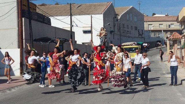 La romería de la Virgen del Rosario pone fin definitivo a las Fiestas Patronales de La Algaida