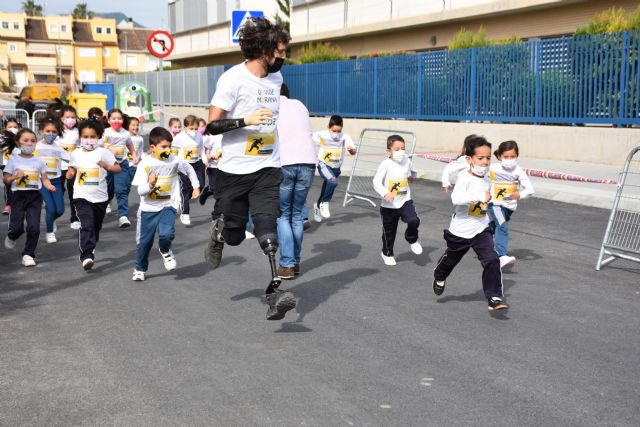 Davide Morana, deportista paralímpico, protagonista de la Jornada Cultural del Colegio El Ope de Archena