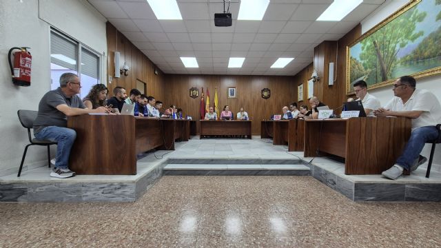 El Pleno del Ayuntamiento de Archena aprueba el Presupuesto Municipal para 2025, que crece un 10,48 % respecto al año anterior