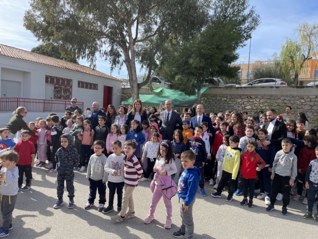 El nuevo comedor del CEIP Nuestra Señora de la Fuensanta de Archena da servicio a una treintena de alumnos