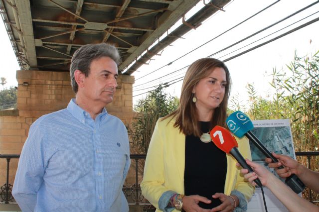 Fomento preservará el puente metálico de Archena y construirá uno nuevo en paralelo