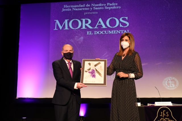 Presentada la película documental 'Moraos', se trata de un documental sobre los 275 años de la fundación de la Hermandad de Nuestro Padre Jesús Nazareno