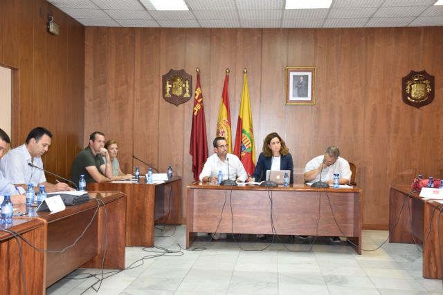 El Pleno Municipal de Archena aprueba por unanimidad la Cuenta General con un remanente en positivo y las Ordenanzas Fiscales para 2018