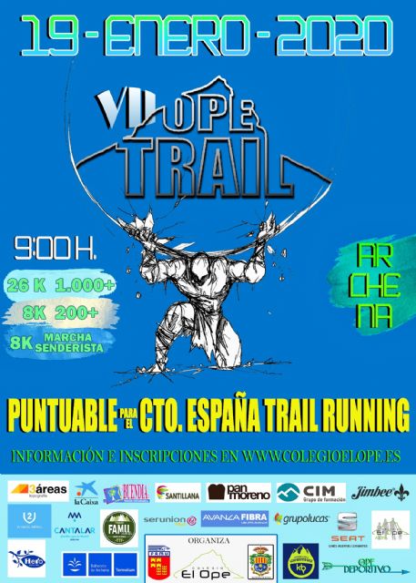 Este miércoles, presentación del VII Ope Trail