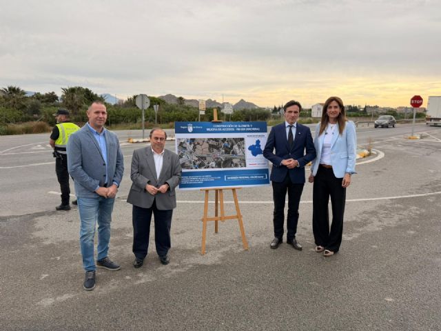 Archena contará con una nueva glorieta en la RM-554 para mejorar la seguridad vial en uno de los principales accesos al municipio