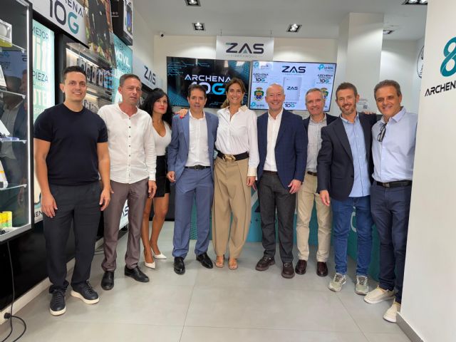 Archena se convierte la ciudad más rápida de Espa&ntilde;a con la llegada de la fibra 10G de la mano de Zas Fibra y TP-Link