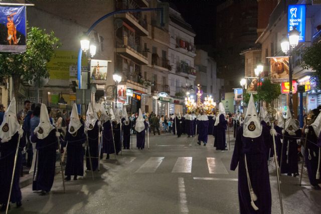 La procesión del Cristo del Perdón llenó las calles de Archena de las primeras emociones de esta Semana Santa