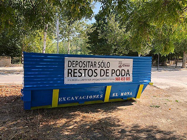 Los socialistas proponen instalar contenedores especiales para la recogida de la poda de los pequeños agricultores de archena