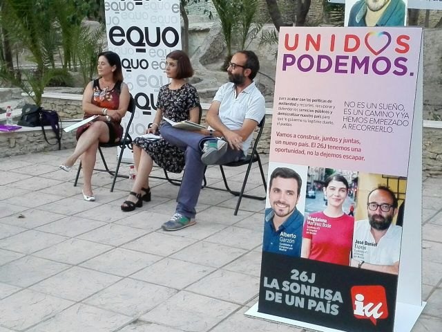 La creación de empleo y la protección social, prioridades para Unidos Podemos