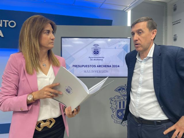 El Pleno del Ayuntamiento de Archena aprueba el presupuesto de 2024 con un incremento del 23,25 por ciento en inversiones