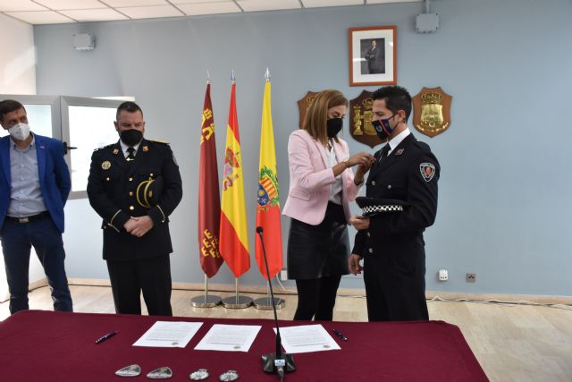 Con la incorporación hoy del nuevo policía local son ya 26 los agentes que forman la plantilla