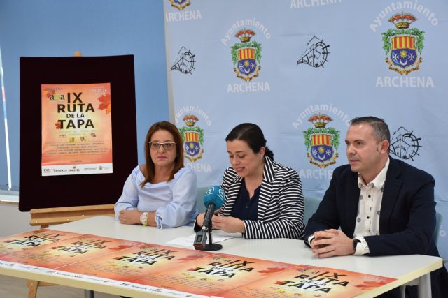 18 establecimientos hosteleros participarán en la IX Ruta de la Tapa que se celebrará en Archena del 24 al 26 de este mes