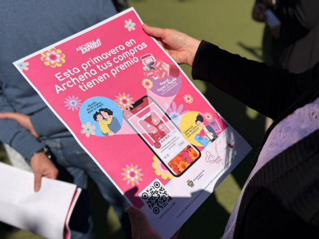 Archena Express premiará las compras de primavera con más de 4.000 € en una campaña para todo el comercio y hostelería de Archena
