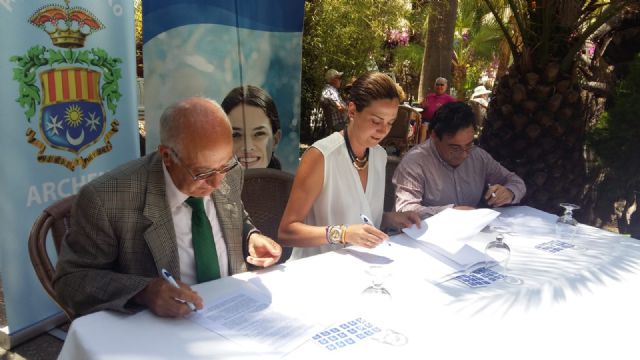 Estrella de Levante patrocinará actos festivos, culturales y medioambientales de Archena y del Balneario en los próximos 3 años