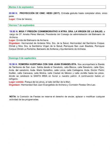 El Ayuntamiento de Archena condena la mentira del PSOE sobre las fiestas de 'El Polvorín'