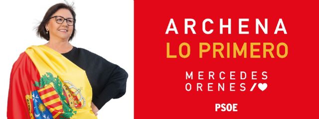 Mercedes Orenes al pie del cañón como Agustina de Aragón, por la regeneración política en Archena