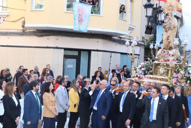 López Miras asiste al acto de concesión del título de 'Alcaldesa Perpetua de Archena' a la Santísima Virgen de la Salud