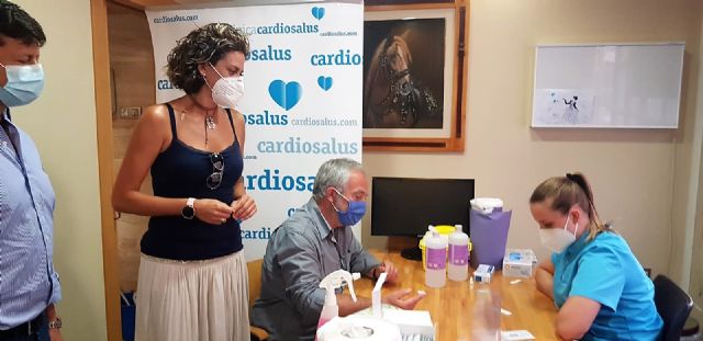 Archena empieza a hacer los test de detección del COVID-19