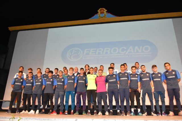Presentación oficial de los 15 equipos que conforman esta temporada el Club Archena FC