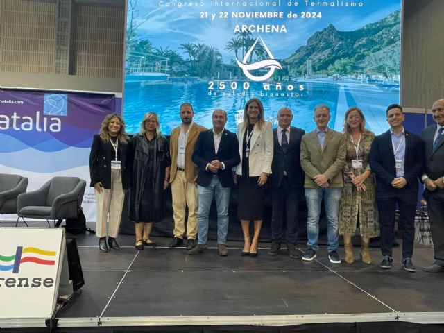 Patricia Fernández promociona el Congreso Internacional de Termalismo de Archena ante más de 25 países que participan en Termatalia