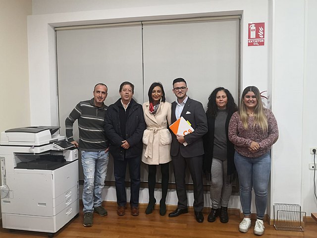 Ciudadanos constituye su agrupación en Archena bajo la coordinación de Jaime García