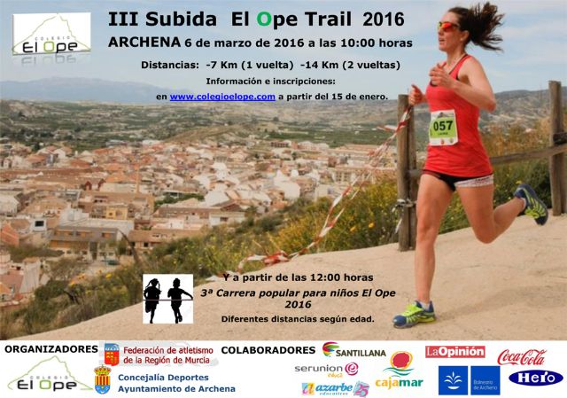 Presentada la III Subida a El Ope Trail
