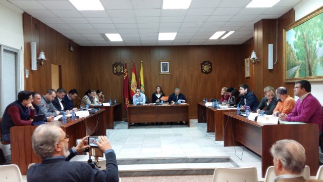 El Ayuntamiento de Archena también se adhiere al Manifiesto Levantino por el Agua para garantizar la perdurabilidad del Acueducto Tajo-Segura, entre otros puntos