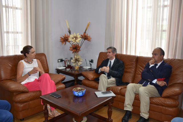 Principales peticiones de la Alcaldesa al Consejero de Agricultura en su visita a Archena