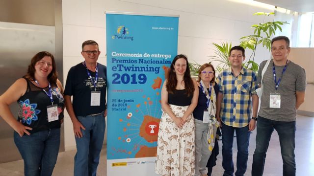 El instituto Vicente Medina de Archena recibe uno de los premios nacionales eTwinning 2019