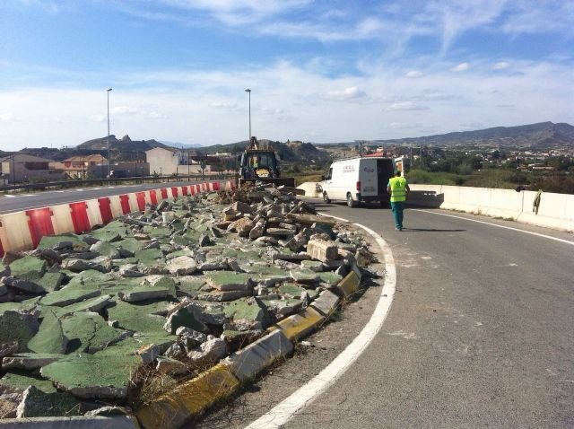 Fomento inicia la construcción de una rotonda para mejorar la seguridad vial en el cruce de la variante de Archena con el acceso a La Algaida