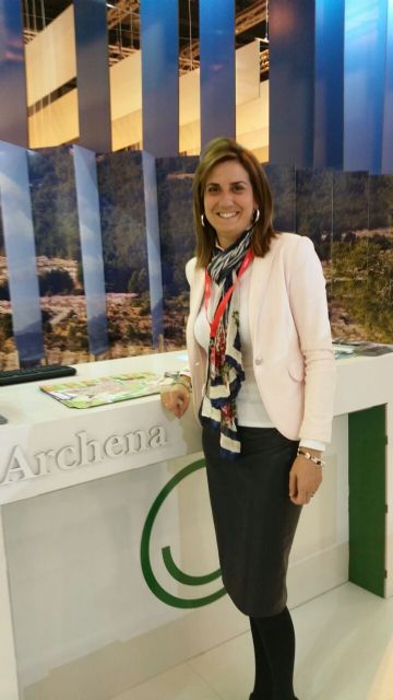 La Alcaldesa de Archena 'vende' turísticamente lo más atractivo del municipio
