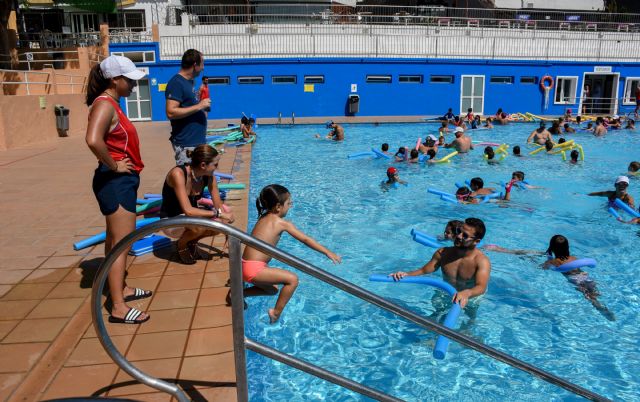 Los cursos de verano de natación vuelven a superar todas las previsiones