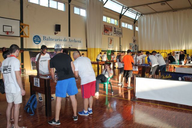 Campeonato Nacional de Futbolín en el Polideportivo Municipal de Archena