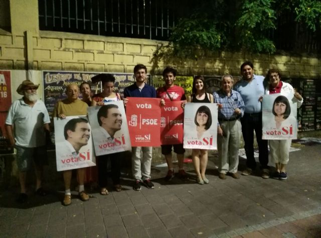 El PSOE denuncia que Archena inicia la campaña del 26j sin pegada