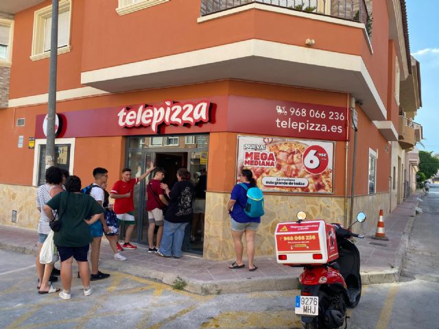 Telepizza sigue creciendo en Murcia con un nuevo restaurante en Archena