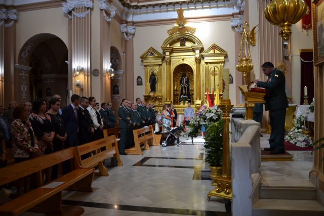 Misa homenaje también en Archena a la Virgen del Pilar Patrona de la Guardia Civil