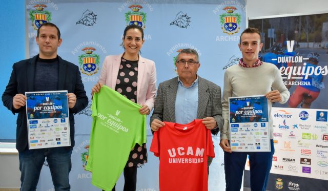 Presentada la V edición del Campeonato Regional de Duatlón por equipos Villa de Archena