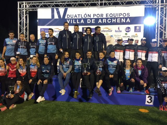 Águilas Primaflor y Tragamillas Ciclos Vicea-Mercaluz se proclaman como Campeones Regionales de Duatlón por Equipos.