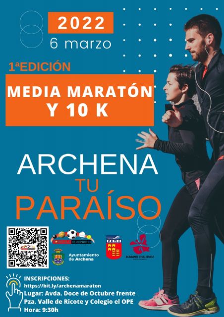 El 6 de marzo, Archena se estrena en la Running Challenge