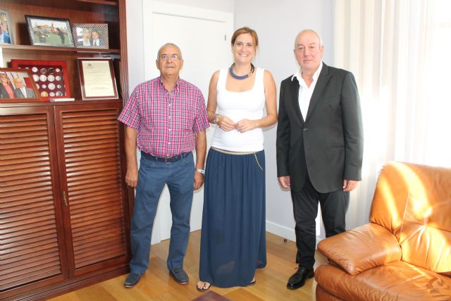 La Alcaldesa de Archena recibe oficialmente a los recien nombrados Jueces de Paz (titular y sustituto) del municipio