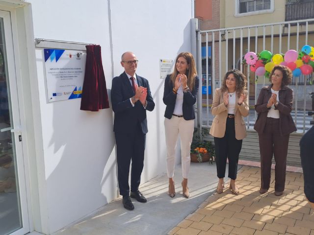 La ampliación de la escuela infantil ´Colorines´ de Archena permite crear 33 nuevas plazas gratuitas para menores de tres años La ampliación de la escuela infantil ´Colorines´ de Archena permite crear 33 nuevas plazas gratuitas para menores de tres años